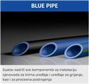 Blue pipe